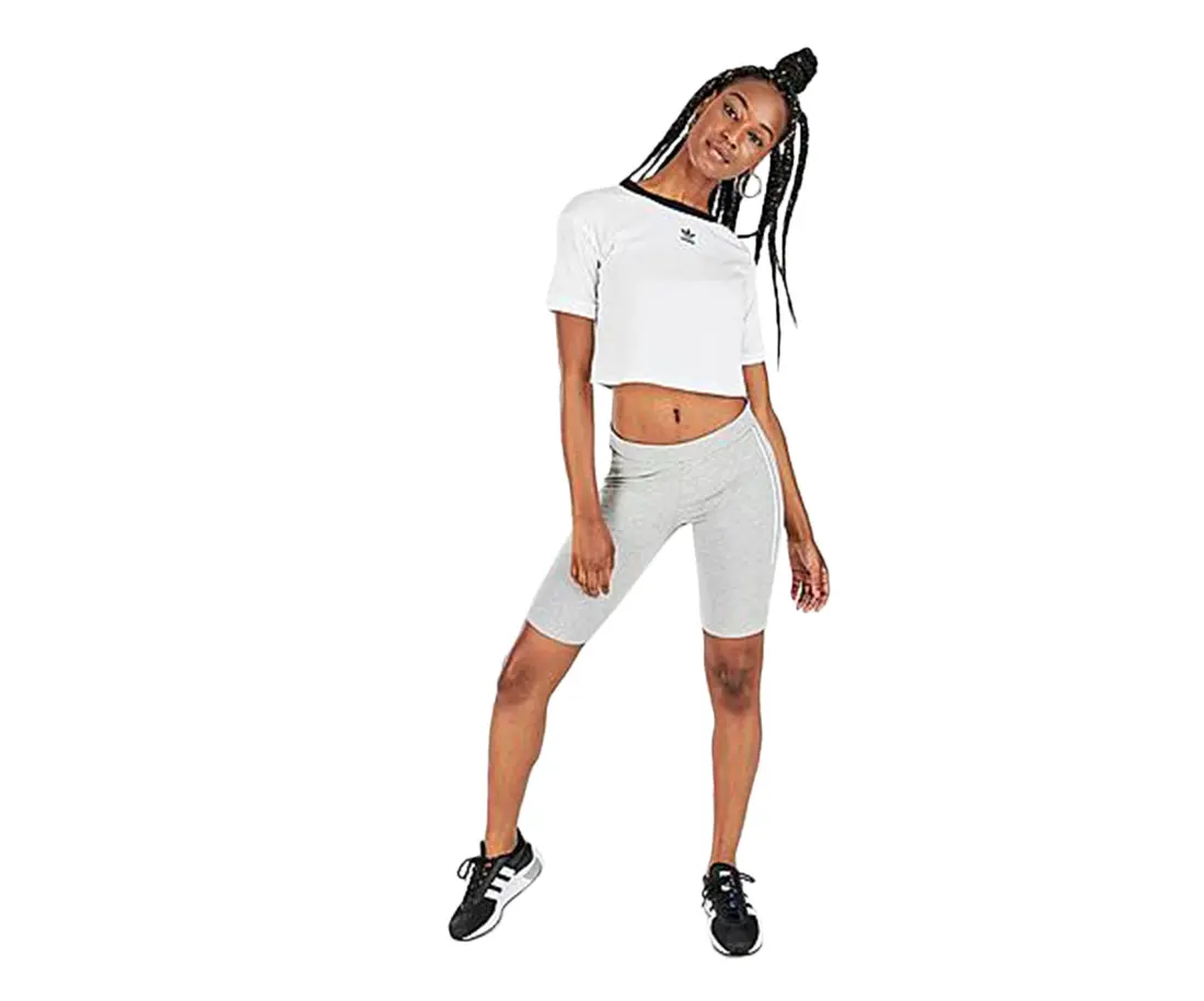 Adidas Originals Faded Trefoil Bike Womens Active Shorts