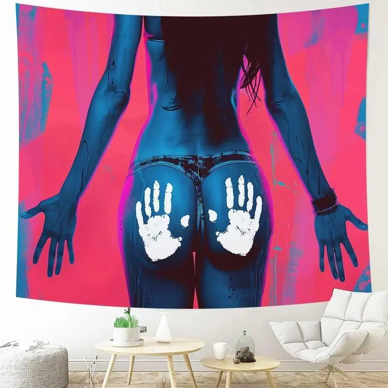 Attractive wall hanging fabric for girls, unique gift.Decor Lightweight tapestry Decoration Room y2k room decor
