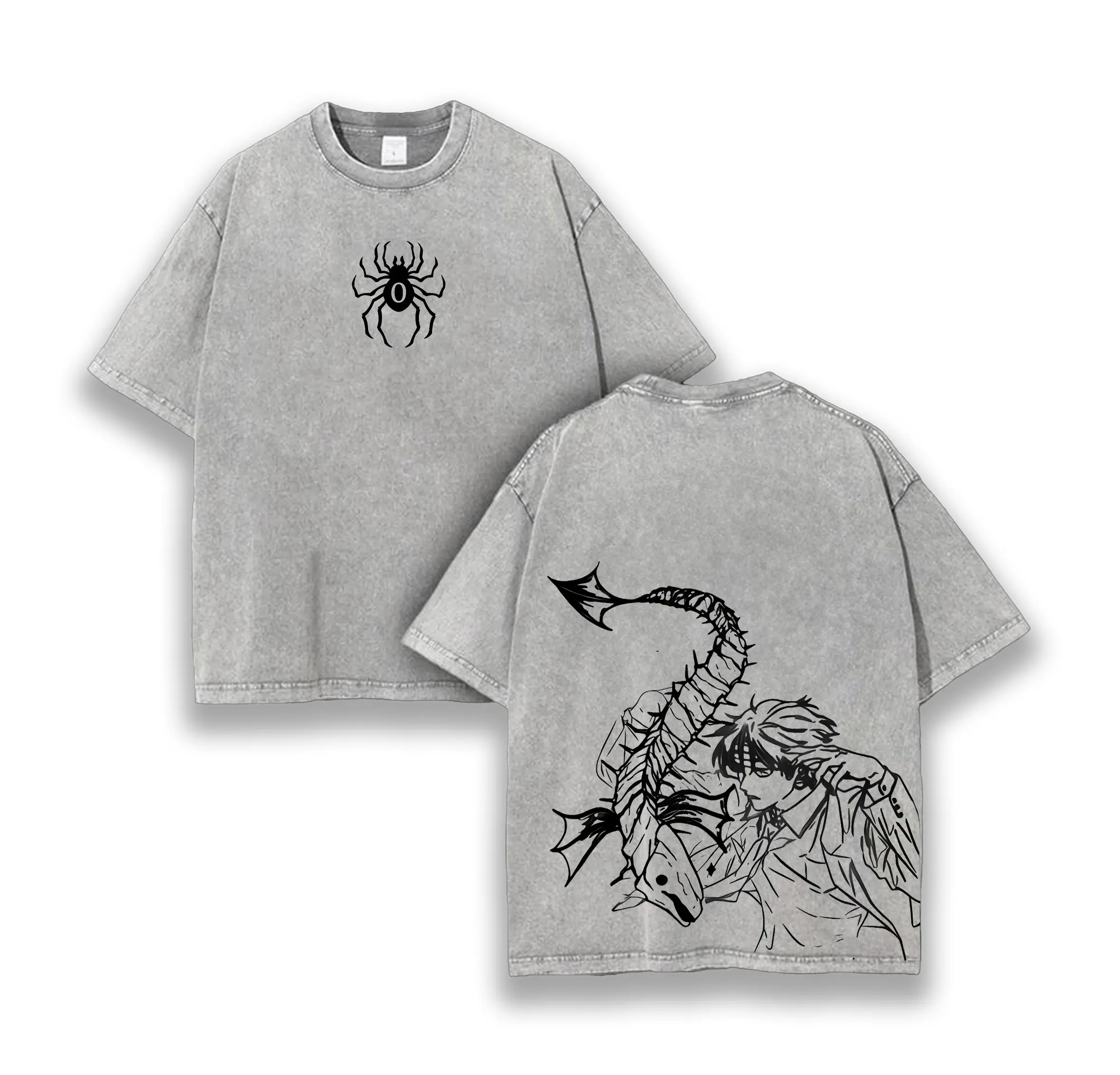Chrollo Lucilfer T-Shirt -  Phantom Troupe Hunter x Hunter Oversized Streetwear Anime Shirt, HxH Clothing, Skill Hunter Book Graphic Tee