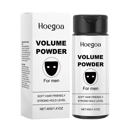 1/2 Bottles Hoegoa Hair Volume Powder, Long-Lasting Strong Hold Styling Powder, Gentle Formula, No Rinse Required, Adds Volume & Absorbs Excess Oil, Volumizing Styling Powder