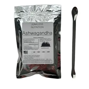 PURE Ashwagandha Powder with Spoon -500 Grams-  10:1 Herbal supplements