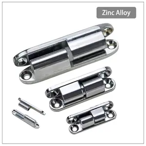 (Ten-piece pakage) Zinc Alloy Detachable Hinge Industrial Electromechanical Equipment Automation Cabinet Corner Plug-In Hinge
