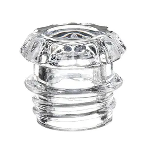 Glass Coffee Percolator Top Replacement, Coffee Maker Top, Coffee Maker Accessories, Coffee Maker Replacement Parts, Clear, Durable Glass Material, Easy-To-Use Design, Perfect Fit for Most Percolators