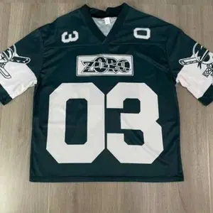 Japanese Anime Style Jersey, Zoro Jersey, Retro Football Jersey Style 03