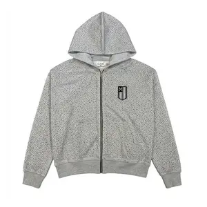 MANI Shield Logo Hoodie Grey