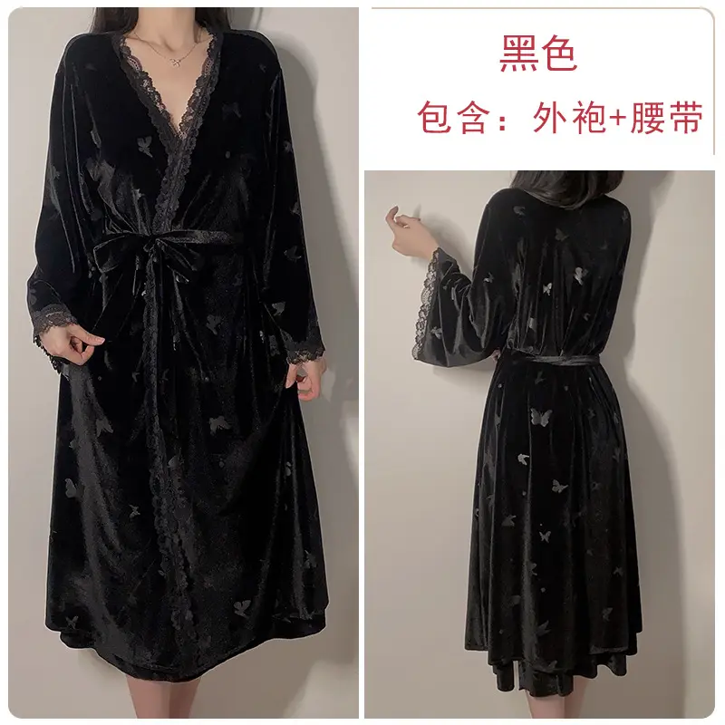 Black (outer robe+belt)
