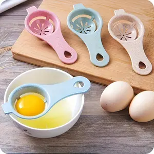 1pc Straw Egg Separator - Easy Yolk & Filter for Baking, Kitchen Gadget, Plastic, Easy to Use, Durable, No Electricity Needed, Ideal Gift for Moms & Chefs, for Home Cooking