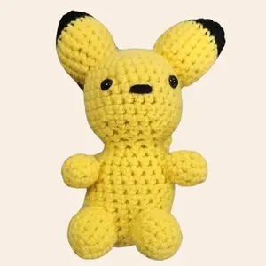Pikachu Amigurumi Crochet Doll