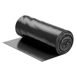 3FT x 50FT Plastic Sheeting Heavy Duty, 4 Mil Thick Plastic Sheeting Roll, Plastic Drop Cloth Painters Tarp, Polyethylene Covering for Crawl Space Vapor Barrier, Multi-Purpose, Black