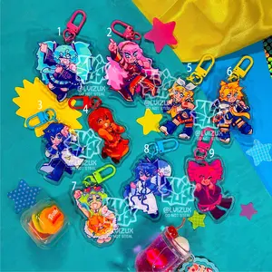VOCALOID acrylic keychains - miku - luka - rin - len - meiko - kaito - gumi - gakupo - teto, Durable, And Perfect For Bags, Keys, Or Gifts