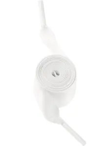 INSPIRE CHIC 1 Pair Flat Satin Ribbon Shoelaces Wide Shoestrings Colorful Shoe Laces for Women Girls