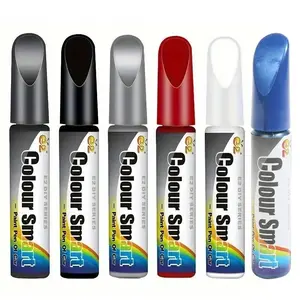Colour Smart Car Scratch Repair Paint Pen - Multi-color Touch-up Solution for Auto Parts - Easy Application & Versatile Colors - Ideal for Various Shades to Match Your Car's Original Color - Silver White Black Grey Blue Red