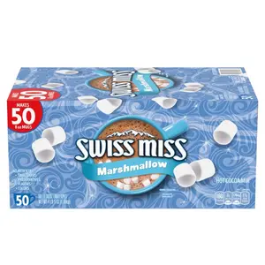 Marshmallow Hot Cocoa Mix 1.38 Oz 50 Count Makes 50 8 oz Mugs No Artificial Flavors Sweeteners Colors