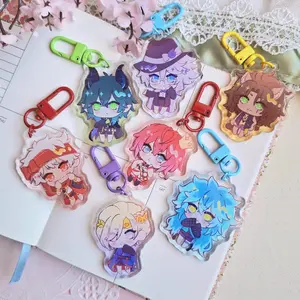 Twst Riddle Idia Azul Vile Leona Malleus Kalim Acrylic Keychains , Great For Daily Use Or As Thoughtful Little Gifts For Your Friends And Yourself