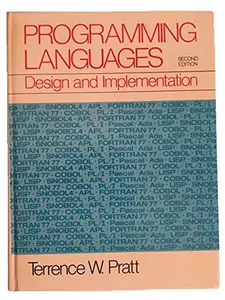 USED-Programming Languages: Design and Implementation by Terrence W. Pratt (Hardcover)