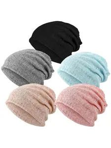 Boho Style Beanie Hat, New Style Casual Beanie Cap for Women & Men, Fashion Accessories for Daily Wear, Beanies