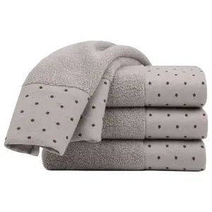 PiccoCasa Bone HHand Towels for Bathroom, Soft 100% Combed Cotton 600 GSM Luxury Hand Towel Set-14" x 30", Highly Absorbent Towel 4 Pcs