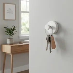 Heavy Duty No Drill Suction Cup Hooks Strong Adsorption Wall Mount Towel Hanger Multifunctional Hooks For Bathroom Kitchen Glass Mirror Storage-MM1