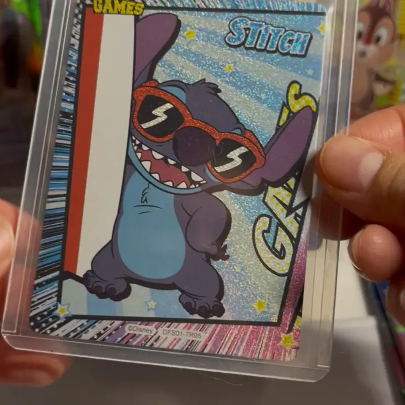 Lilo and Stitch Assorted Trading Cards, 5-Pack Collectible Cards for Fans