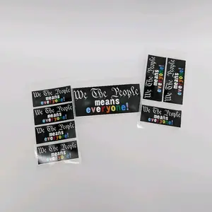 We The People Vinyl Stickers