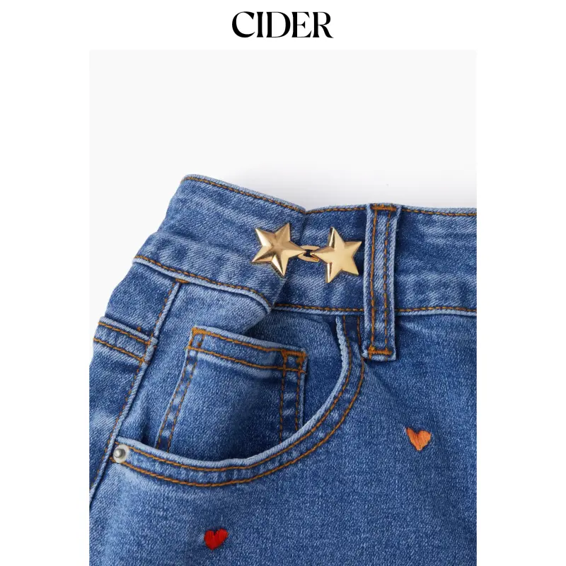 Cider [2 colors, size One Size-One Size] 2 SETS STAR PANT WAIST TIGHTENER