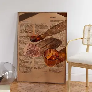 [Sale off up to 65%][Free Ship][No Frame] Typography Print, 70s Art, Trendy Wall Art, Psychedelic Poster, Aesthetic Vintage Poster, Trippy Wall Art, Newspaper Poster