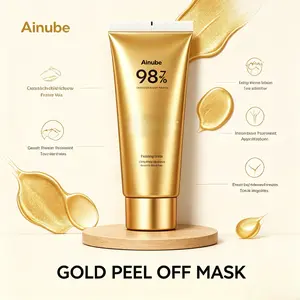 2-pack-Peel-off Mask Gold Edition Oil control, remove acne and closed comedones