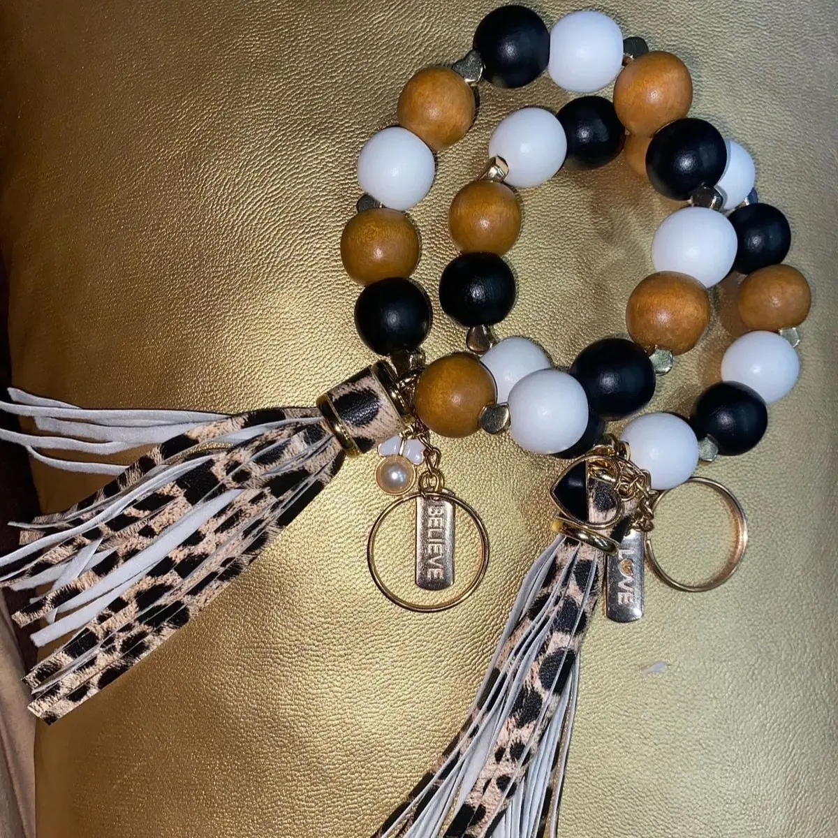 Cheetah keychain