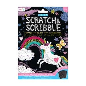 Funtastic Friends Scratch and Scribble Mini Scratch Art Kit