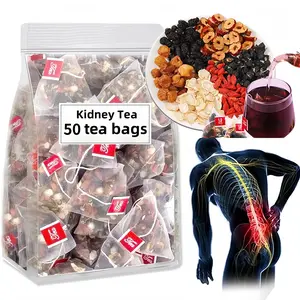 Kidney Tea Formula Ginseng Five Treasure Tea, Kidney Cleanse Detox & Repair, Ginseng RedDate Mulberry Herbal Formula Chinese Health Tea for Men Women, Christmas Thanksgiving Gift