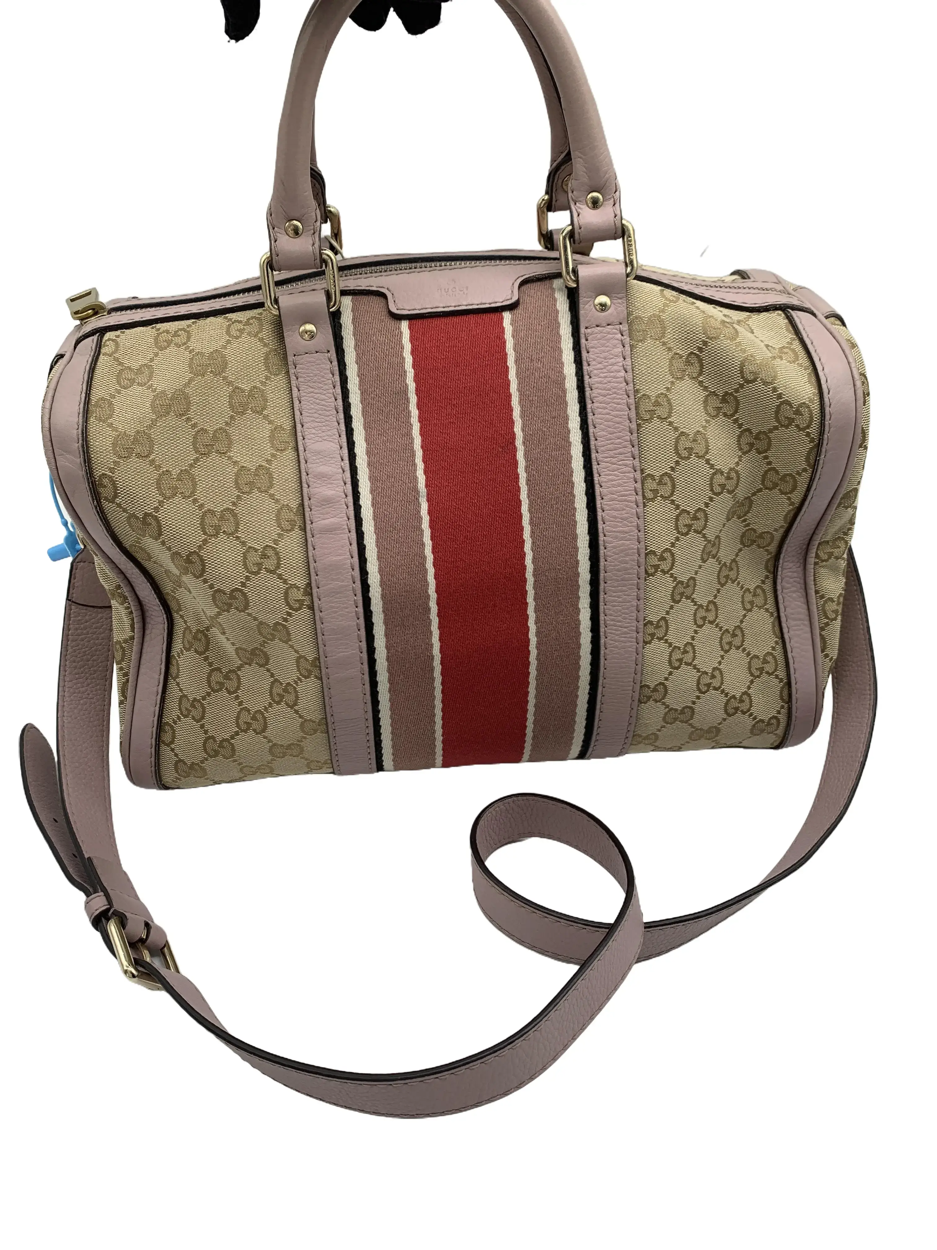 Pre-owned GUCCI GG Canvas Boston Handbag, Hand & Crossbody Carry/wj07118435/8435