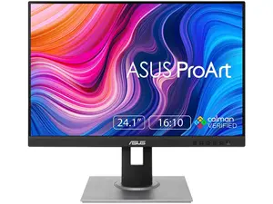 ASUS ProArt Display PA248QV 24" WUXGA 1920 x 1200 16:10 Professional Monitor, 100% sRGB/Rec.709 Delta E < 2, IPS, DisplayPort HDMI D-Sub, Calman Verified, Eye Care, Anti-glare, Tilt Pivot Swivel Height Adjustable