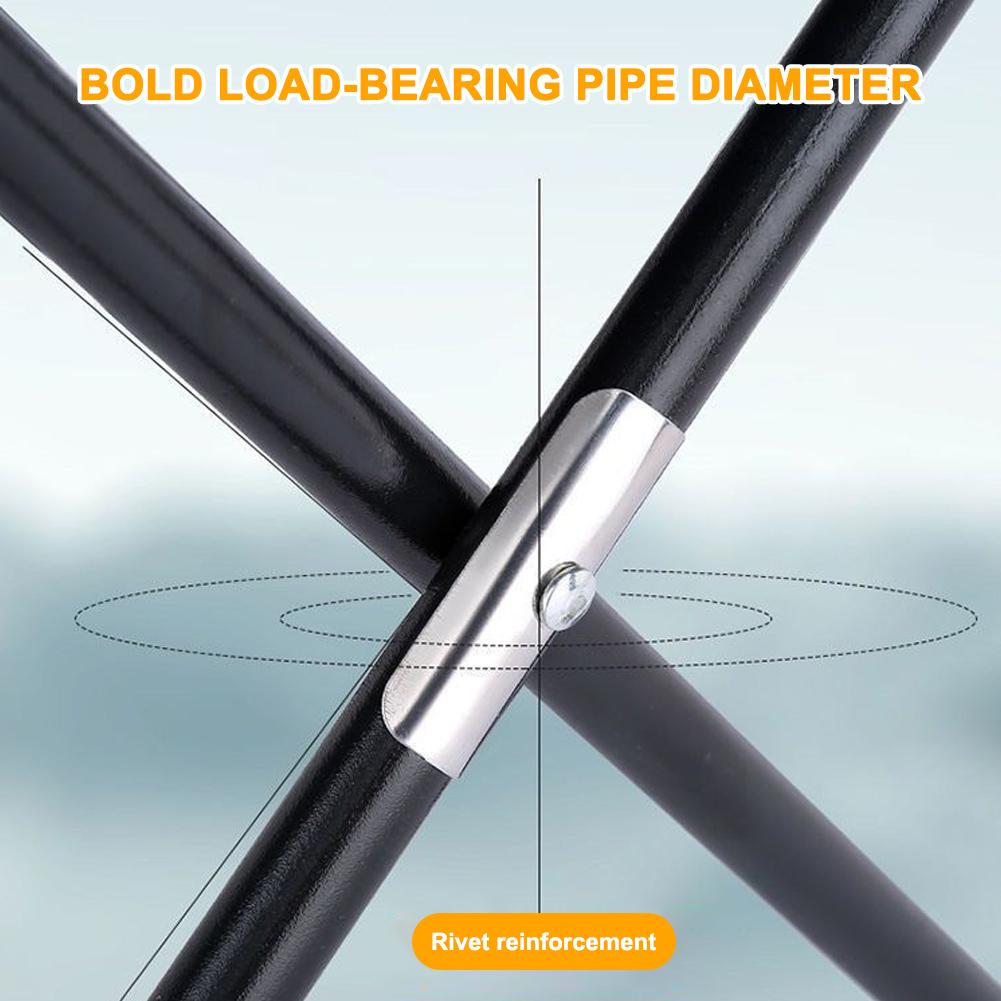 Lightweight Folding Chair with Back Support, Perfect for Camping, Beach Outings, Fishing & Travel, Portable Design for Easy Storage & Outdoor Comfort