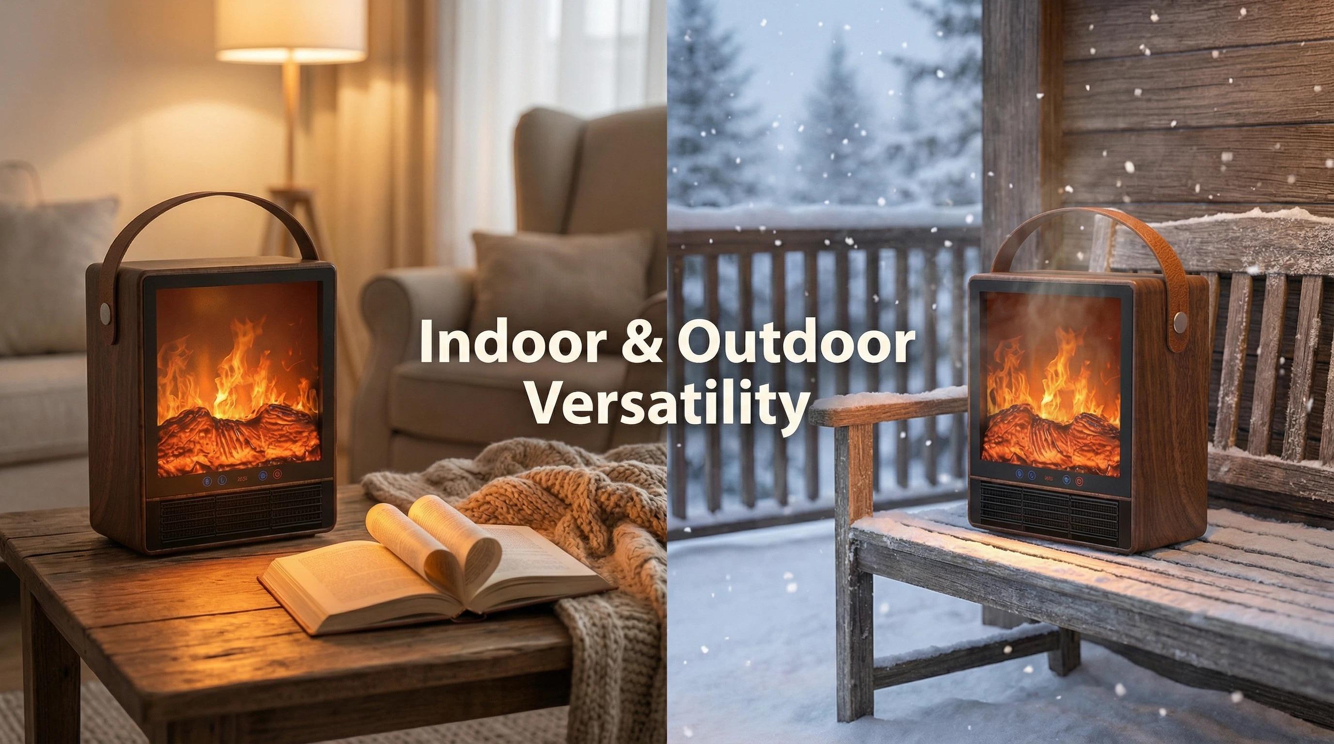 【Deal】[3s quick heating] - Portable Mini Space Heater, Electric Heater for Home with Thermostat, 1-12H Timer, Eco Mode and Fan Mode, 1500W PTC Ceramic Fast Safety Energy Efficient Heater for Office Bedroom