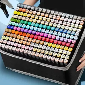 Alcohol Markers Set, 1 Set Dual Tips Art Markers for Drawing Sketching Coloring, Professional Permanent Sketch Markers for Students Adults, Art Markers Pen