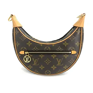 Pre-owned Louis Vuitton Loop Monogram Canvas Shoulder Bag Microchip Edition
