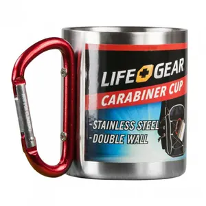 Dorcy  10 oz Life Gear Stainless Steel Cup