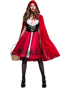 Little red riding hood costume for Halloween adult costume