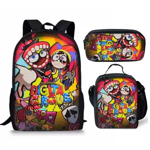 2026 New Magic Digital Circus THE AMAZING DIGITAL CIRCUS school bag meal bag pencil case spine protector