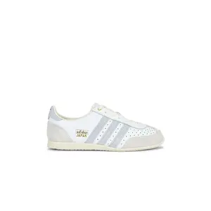 adidas Originals Japan Sneaker in Footwear White, Crystal Sky & Gold Metallic