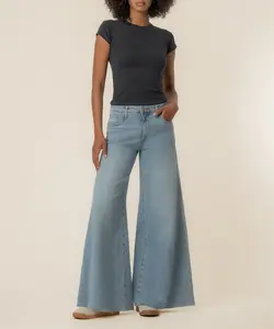 Blake High Rise Super Wide Leg in Transcendent Wash