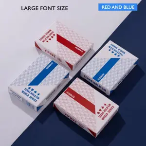 54 Large Font Standard Playing Cards, Card Games, High-Quality Flexible, Valentine's Day Family Game Night, Halloween Party Magic Gift