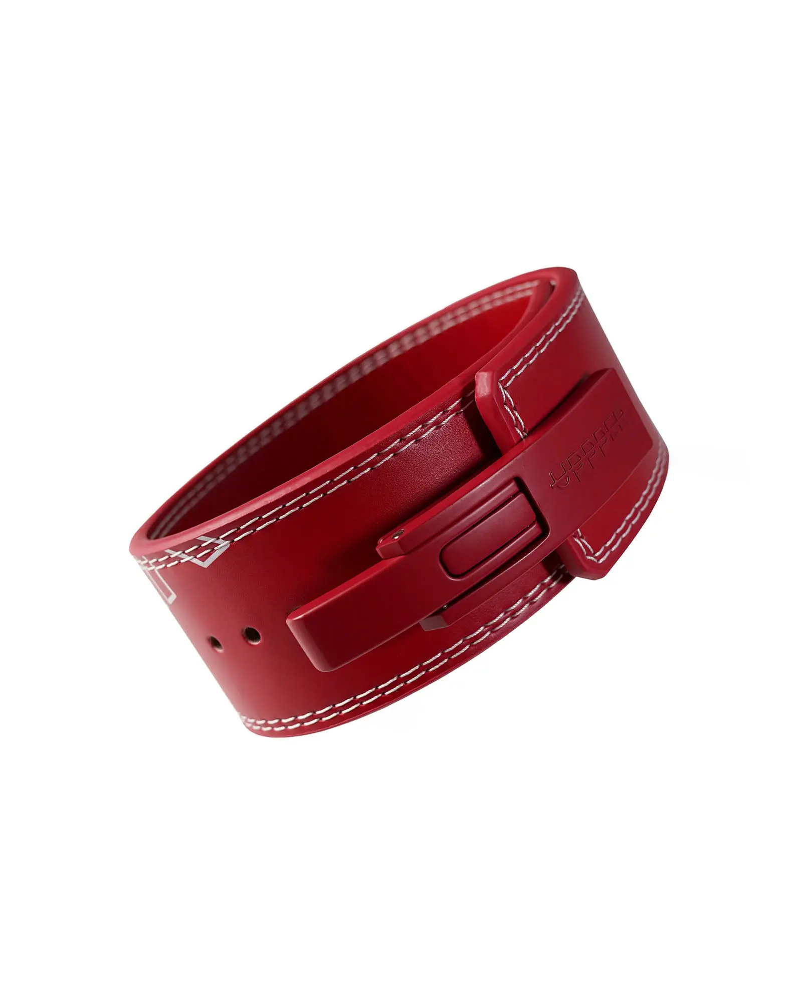 UPPPER Lever Belt Red - 10mm, Quick-Release Lever, for Powerlifting & Deadlifts