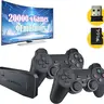 2024 NEW gift Home game consoles.Wireless Retro Game Console,Retro Gaming Console,Retro Game Stick,Plug & Play Video TV Game Stick with 24000+Games Built-in,64G,9 Emulators