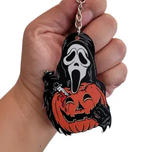 Halloween Horror Ghost Keychain Halloween Horror Ghost Keychain
