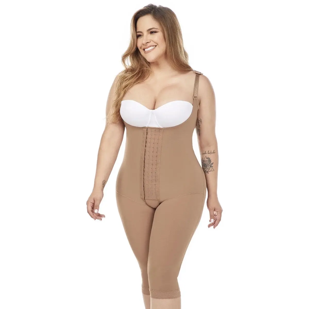 FAJAS MARIAE, POSTOPERATIVE WOMEN'S SHAPEWEAR WITH SHOULDER PADS | DAILY AND POSTSURGICAL USE | POWERNET