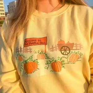 Welcome to the pumpkin patch sweatshirt