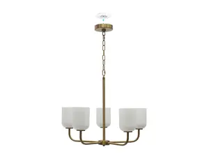 SkyPlug Plug & Play Parkmont 5-Light Chandelier in Transitional & Modern Style 84.14 Inches Tall 24 Inches Wide Matte Black Lacquered Brass Brushed Nickel Finishes