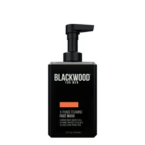 Blackwood For Men X-Punge Foaming Face Wash for Oily to Normal Skin | Natural Skincare to Fight Acne & Inflammation while Repairing & Moisturizing