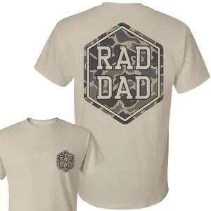 Rad Dad Camo T-shirt – Southern- Father's Dad Gifts Idea, Father's Dad Shirt, Perfect For Father's Day And Casual Everyday Wear.